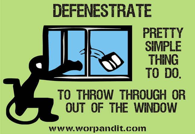 Another Way to Defenestrate - Defenestration Inc. - Quora