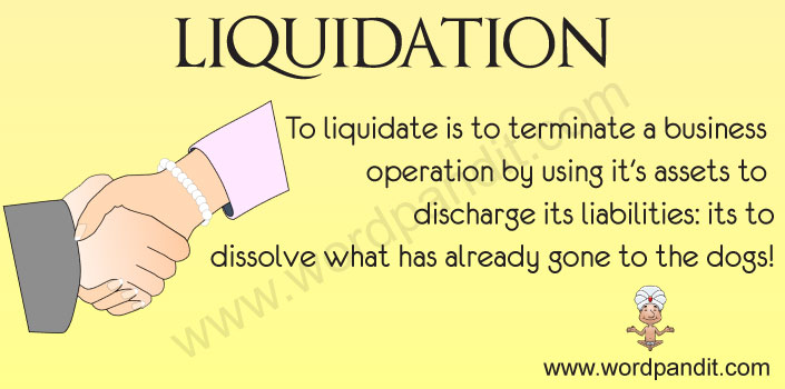 How to Pronounce Liquidationists 