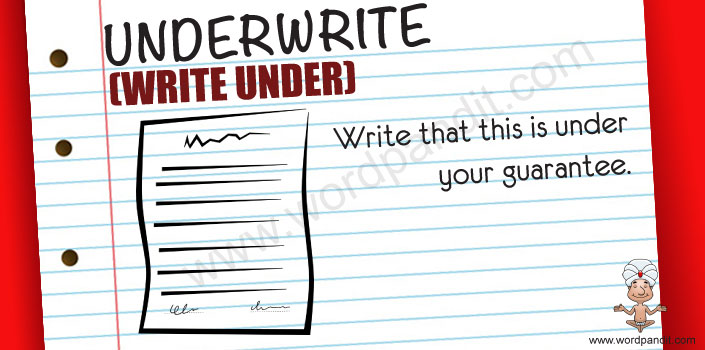 Picture for Underwrite
