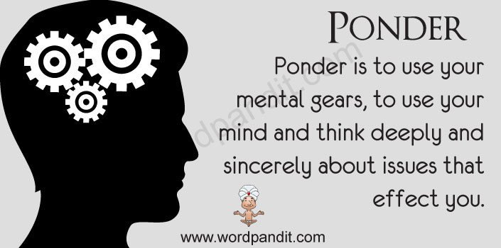 Ponder Wordpandit