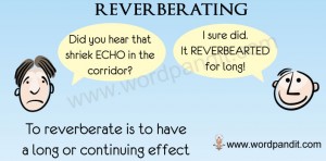 reverberating | Wordpandit