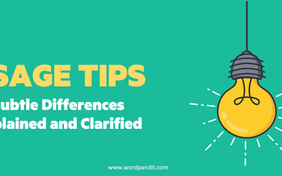 Precede, Proceed & Proceeds