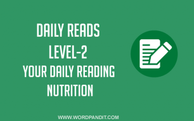 Daily Reads-17 (Level-2)