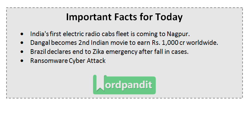 Current Affairs Today 13 May 2017