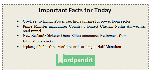 Daily Current Affairs 2 april 2017