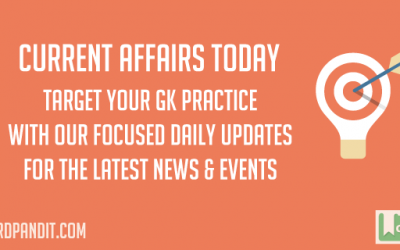 Daily Current Affairs Today 26 May 2017