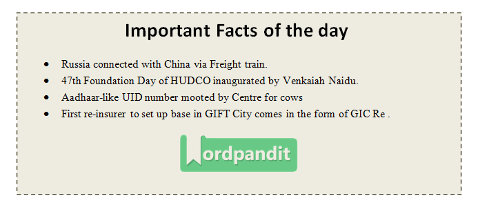 Daily Current Affairs 25 april 2017