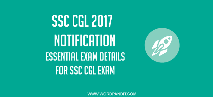 SSC CGL Notification