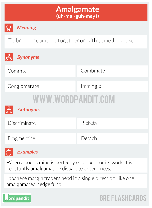 Amalgamate-GRE-Flashcard