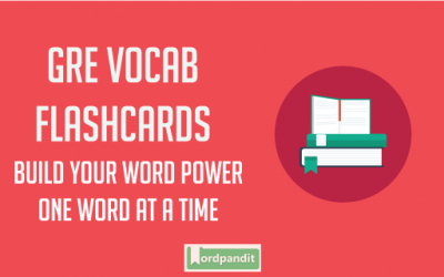Affinity GRE Vocabulary Flashcard
