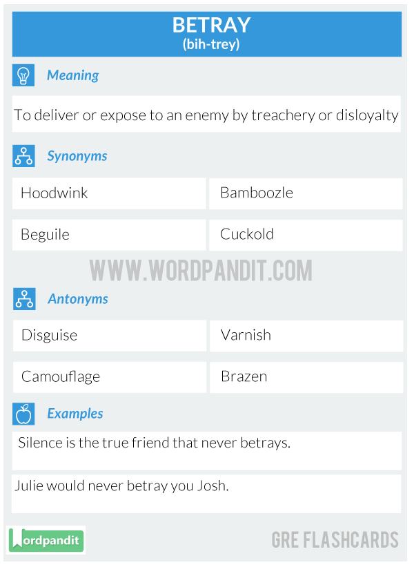 Betray-Gre-Flashcard