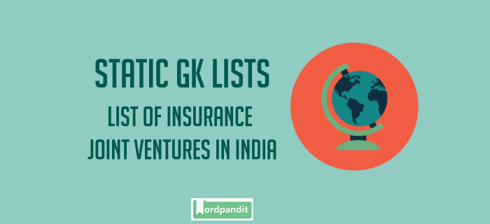 list-of-joint-venture-insurance-companies-wordpandit