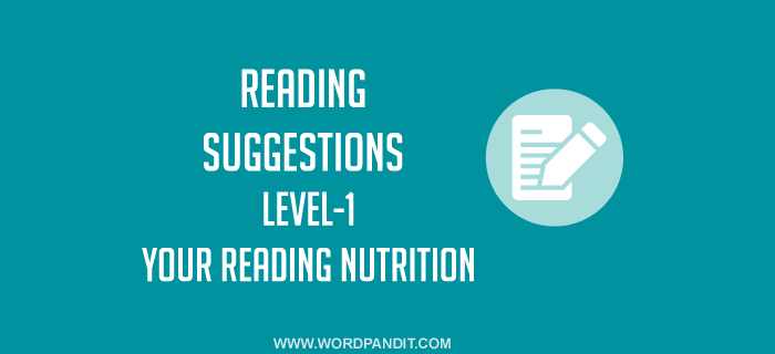 Reading Suggestion-10 (Level-1)