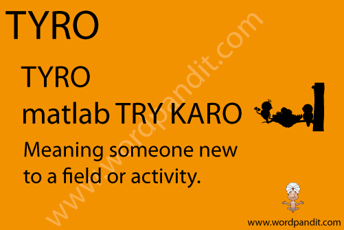 picture and mnemonic for tyro