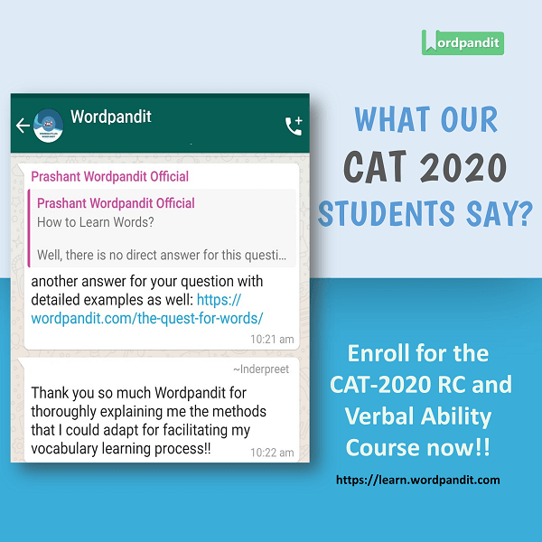 Wordpandit-vocabulary