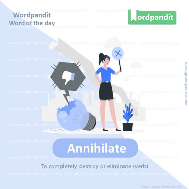 Annihilate Picture Vocabulary