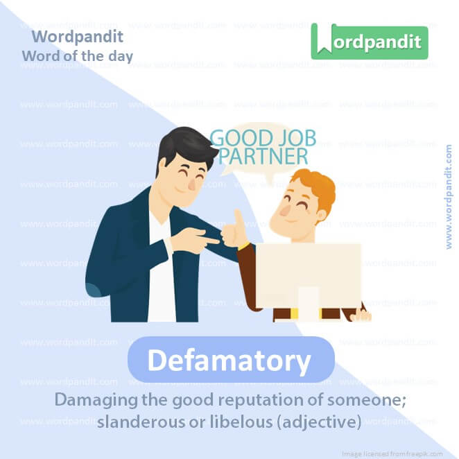Defamatory Picture Vocabulary