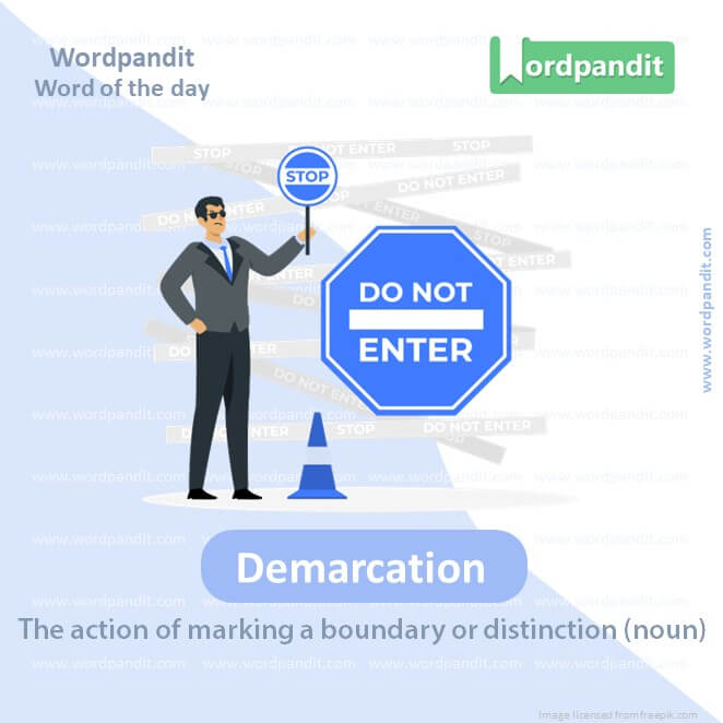 Demarcation Picture Vocabulary