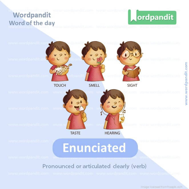 Enunciated Picture Vocabulary