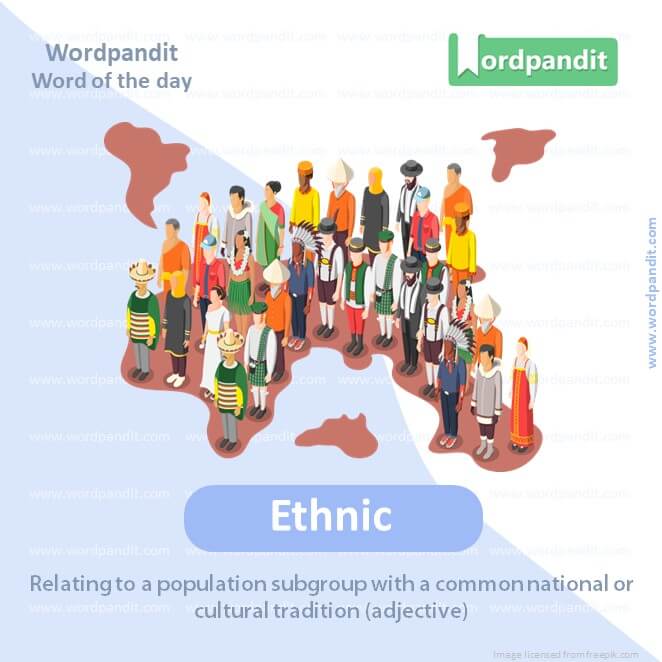 Ethnic Picture Vocabulary
