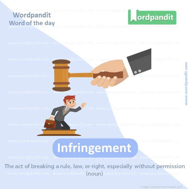 Infringement Picture Vocabulary