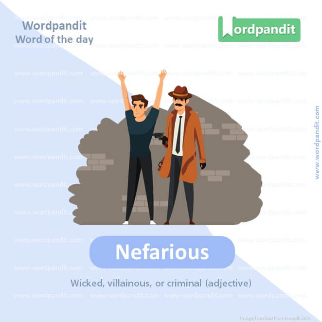 Nefarious Picture Vocabulary