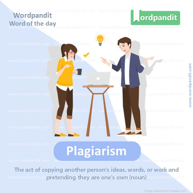 Plagiarism Picture Vocabulary