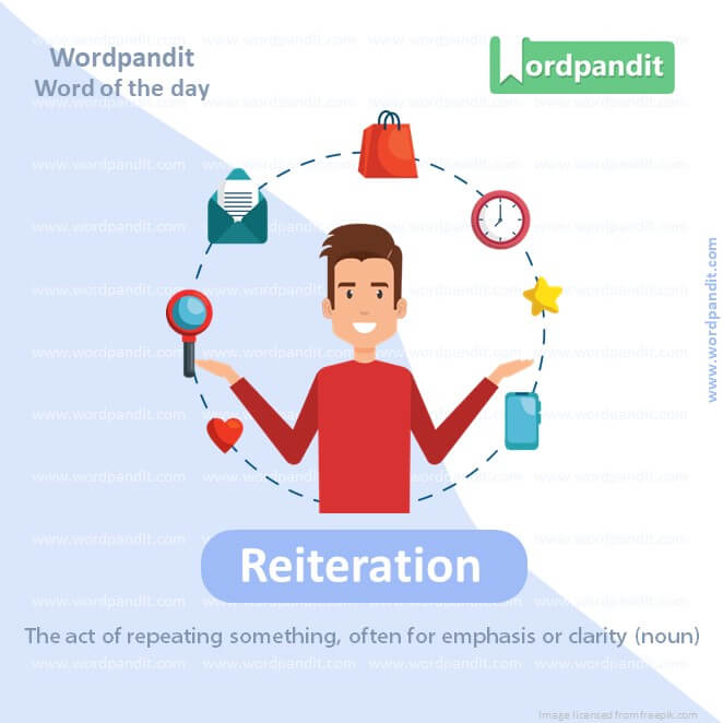 Reiteration Picture Vocabulary