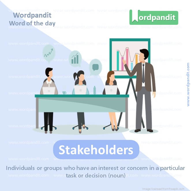 Stakeholders Picture Vocabulary
