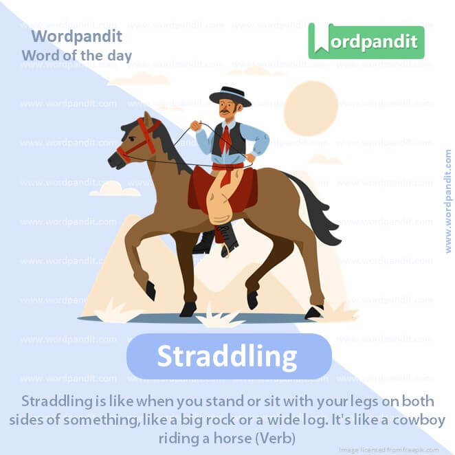 Straddling Picture Vocabulary