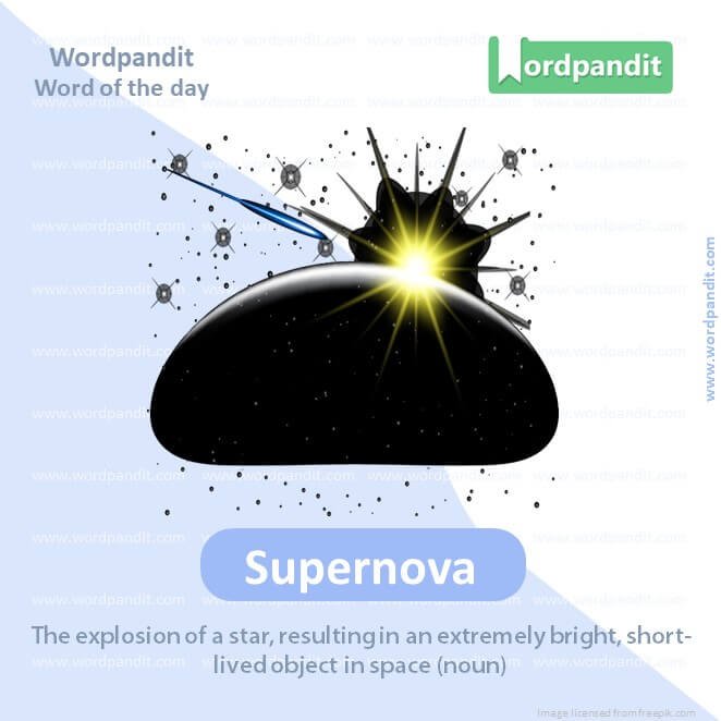 Supernova Picture Vocabulary