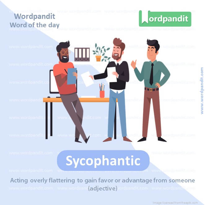 Sycophantic Picture Vocabulary
