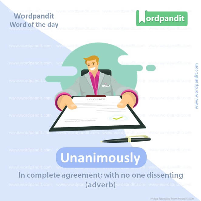 Unanimously Picture Vocabulary