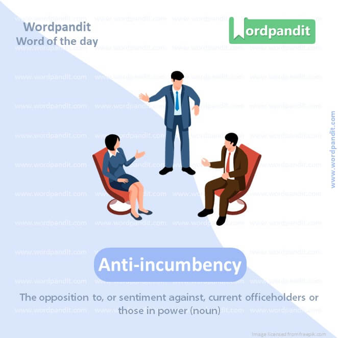 Anti Incumbency Picture Vocabulary