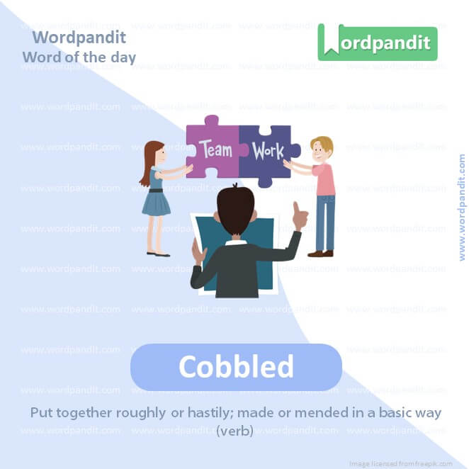 Cobbled Picture Vocabulary
