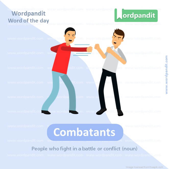 Combatants Picture Vocabulary