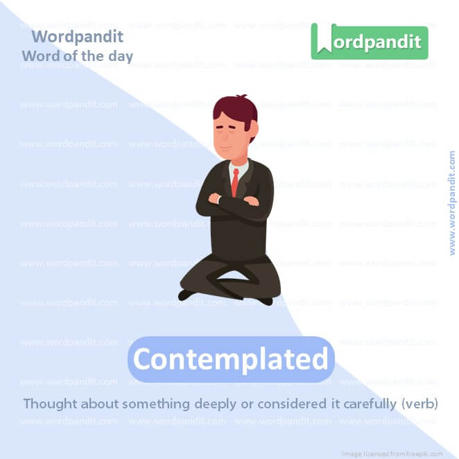 Contemplated Picture Vocabulary