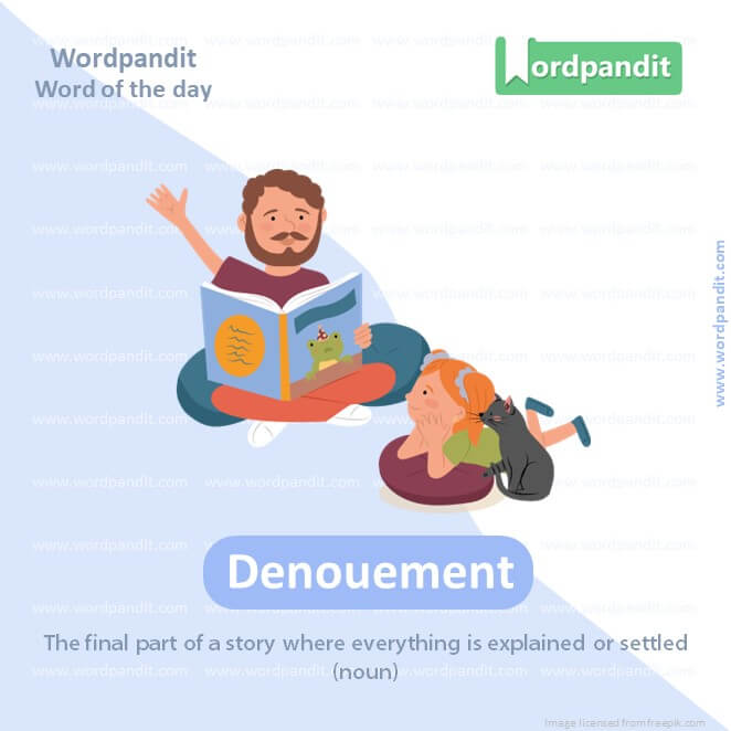 Denouement Picture Vocabulary