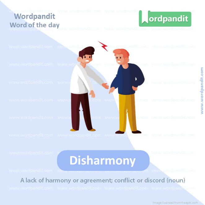 Disharmony Picture Vocabulary