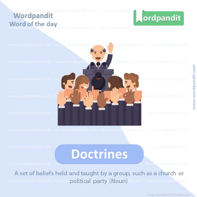 Doctrines Picture Vocabulary