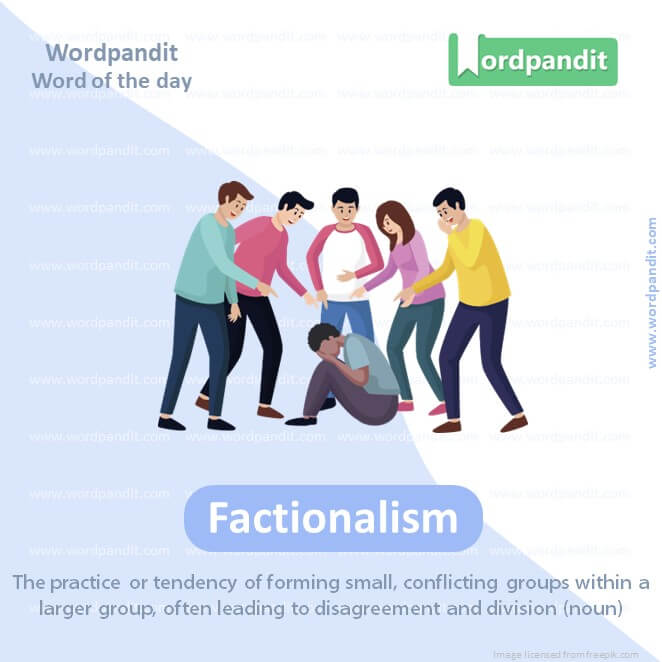 Factionalism Picture Vocabulary