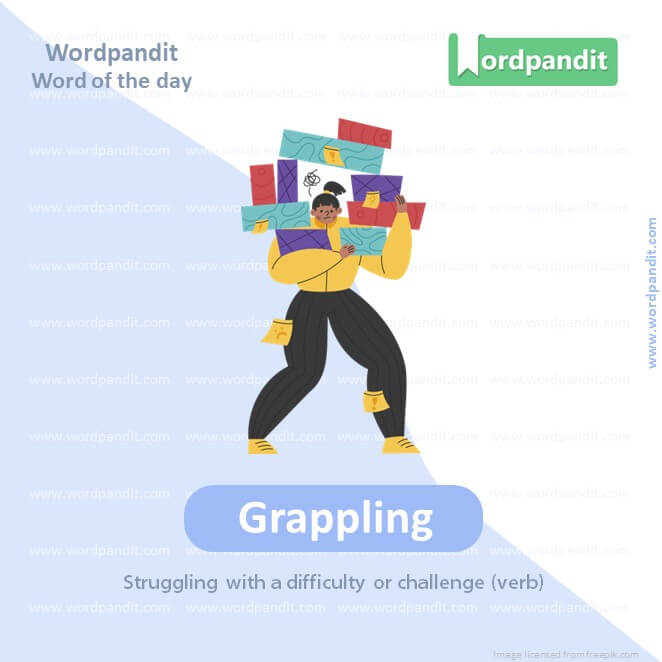 Grappling Picture Vocabulary