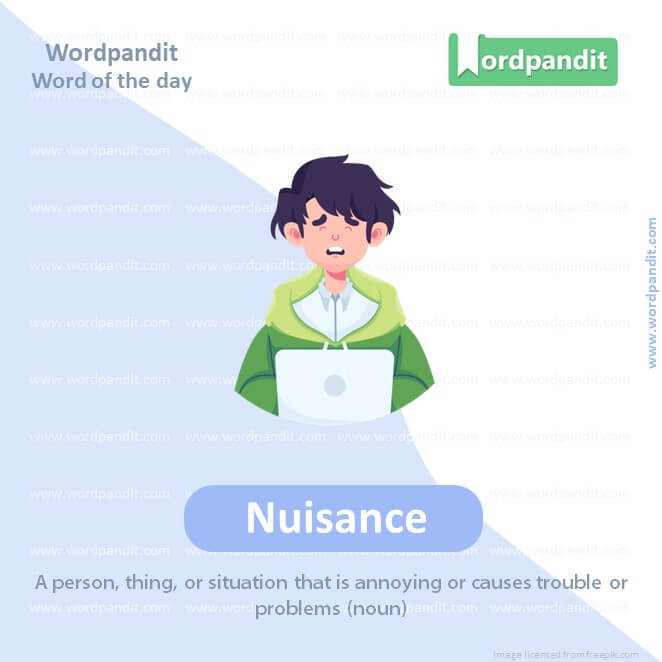 Nuisance Picture Vocabulary