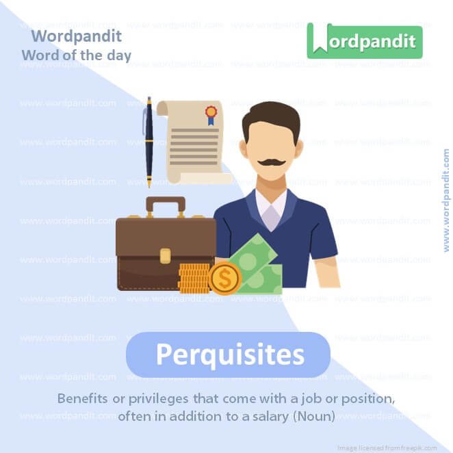Perquisites Picture Vocabulary