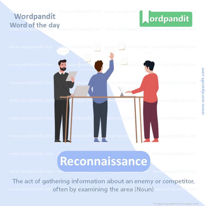 Reconnaissance Picture Vocabulary