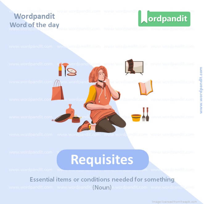 Requisites Picture Vocabulary