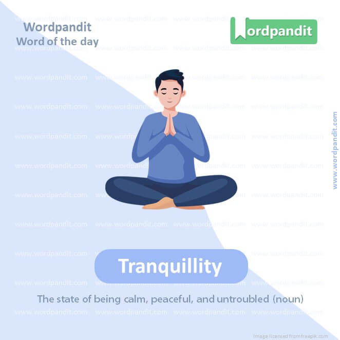 Tranquillity Picture Vocabulary