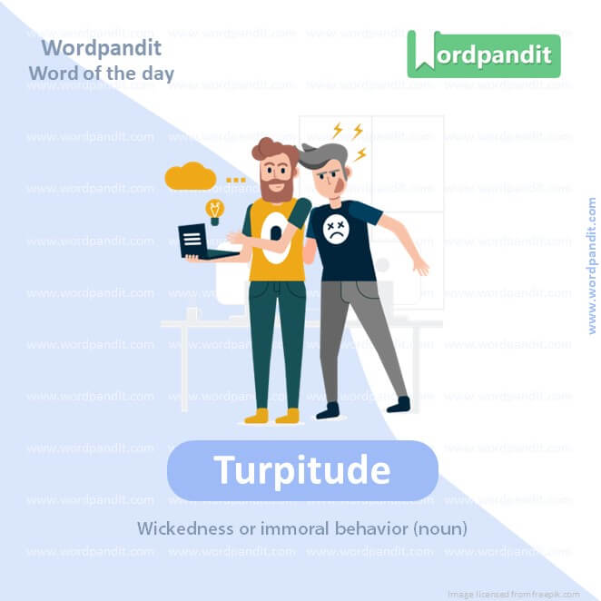 Turpitude Picture Vocabulary