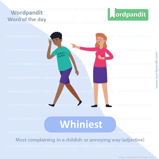 Whiniest Picture Vocabulary