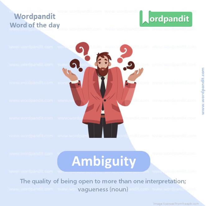 Ambiguity Picture Vocabulary